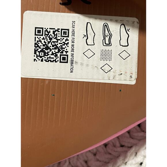 ASOS Design Nightly Pointed Toe Wrap Tie Stiletto Shoes Womens 7 Pink 109348654 - Picture 10 of 11